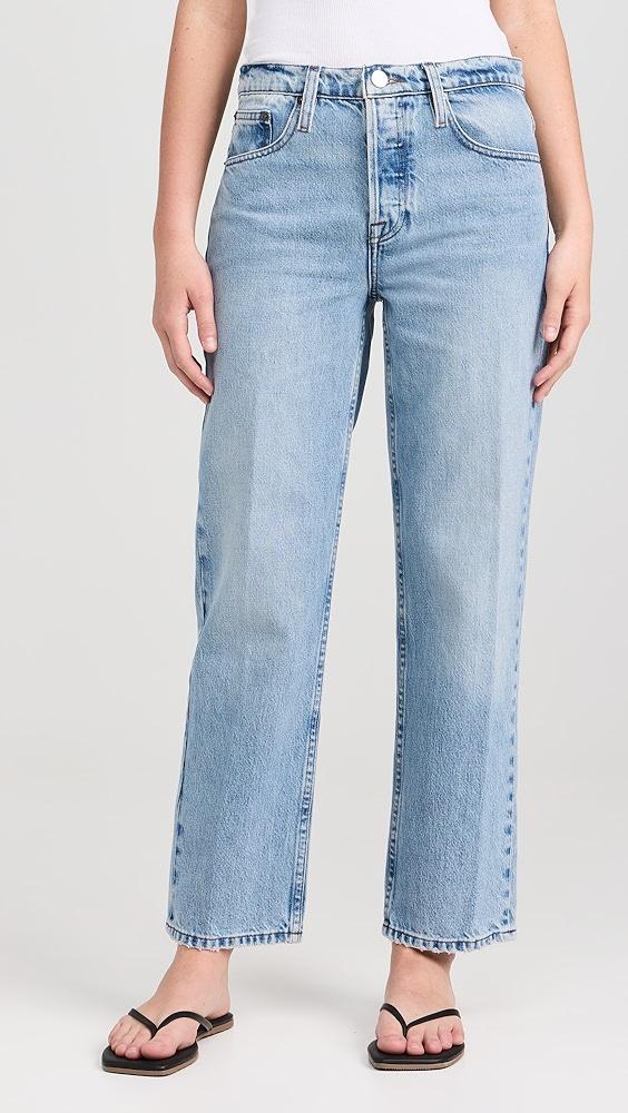 FRAME The Slouchy Straight Jeans | Shopbop Product Image