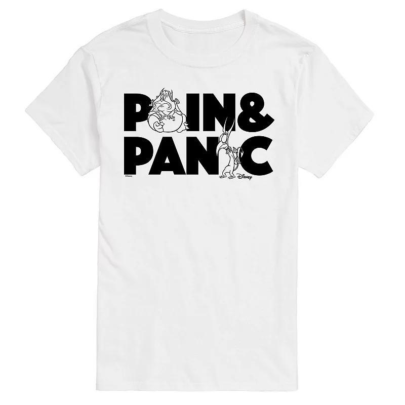 Disneys Villians Big & tall Pain And Panic Graphic Tee, Mens Product Image