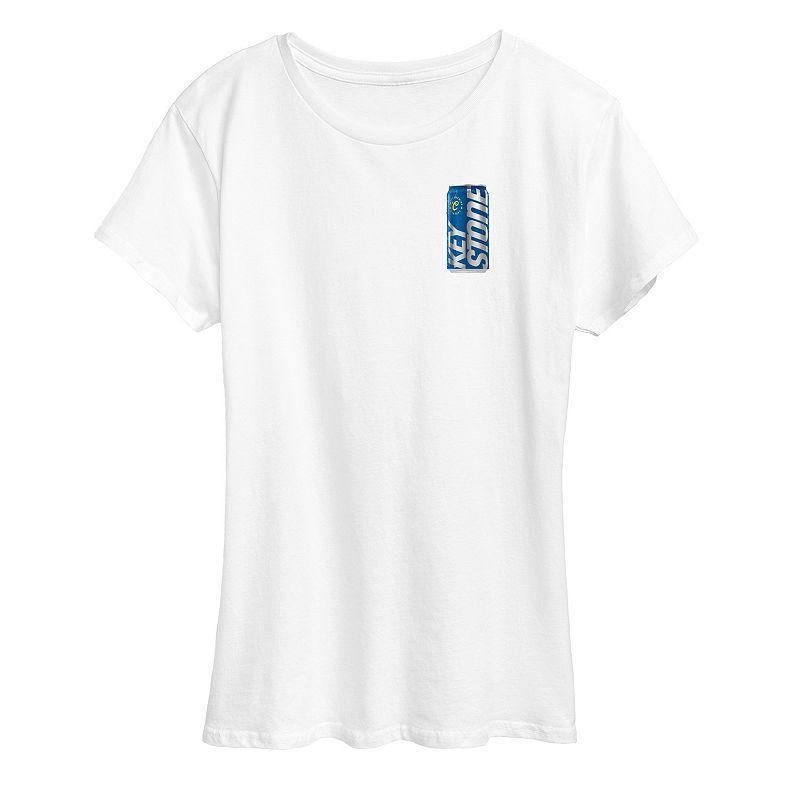 Womens Keystone Light Can Graphic Tee Product Image