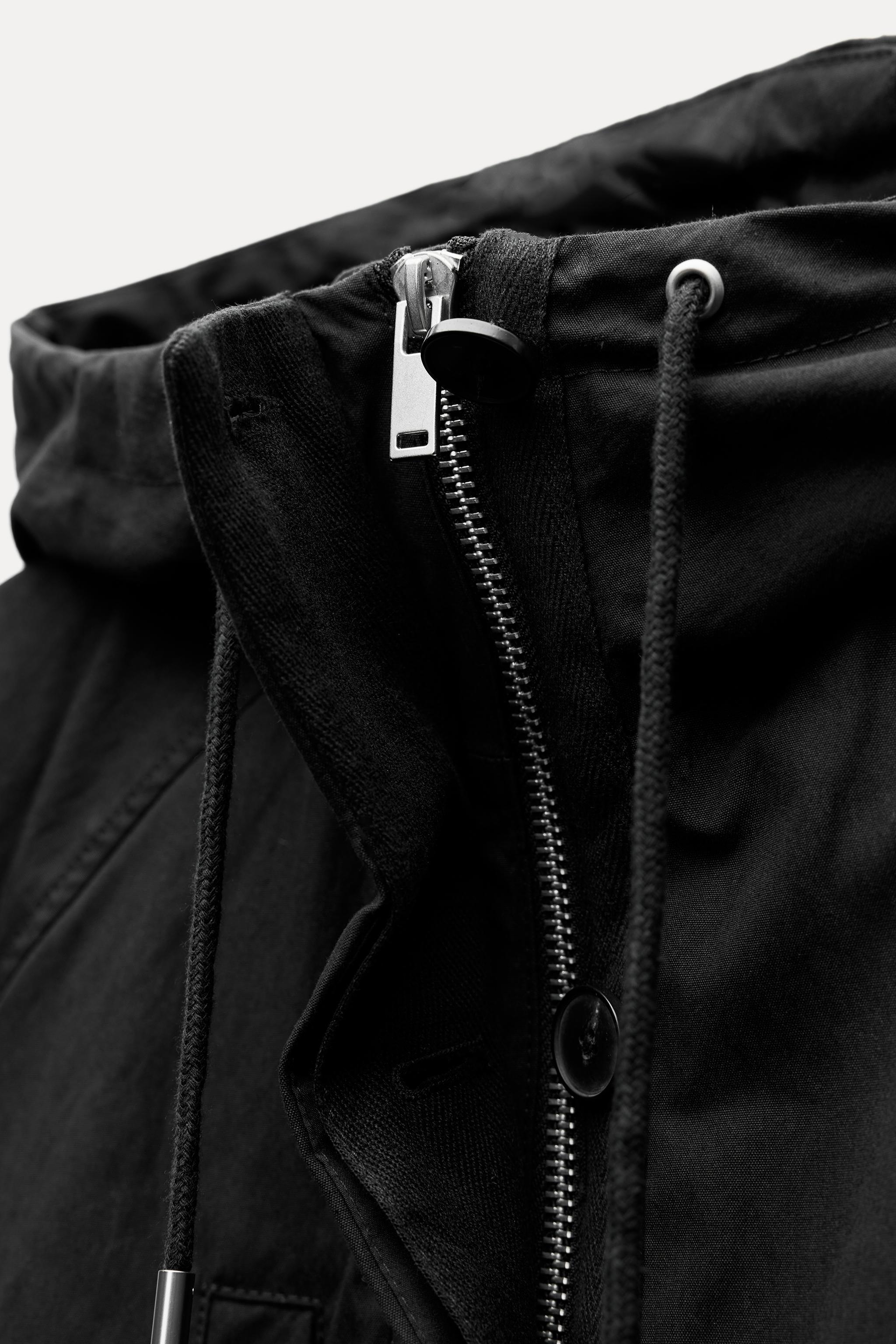 HOODED JACKET ZW COLLECTION Product Image