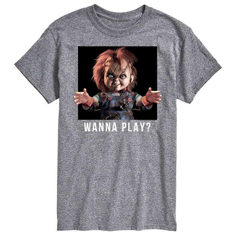 Big & Tall Chucky Play Graphic Tee, Mens Product Image