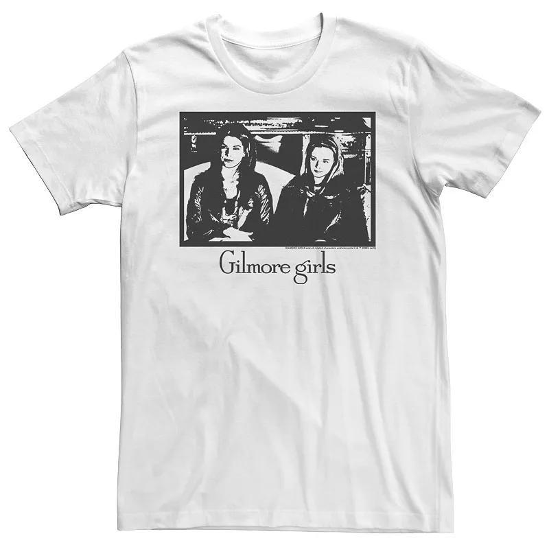 Big & Tall Gilmore Girls Rory & Lorelai Portrait Tee, Mens Product Image