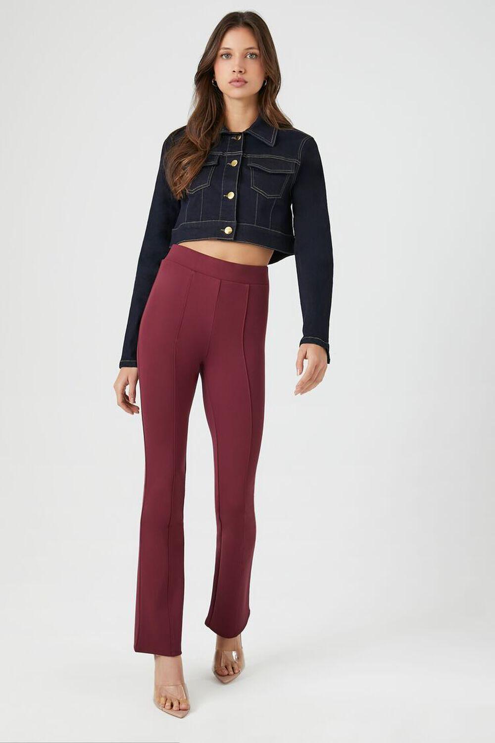 Ponte Knit High-Rise Leggings | Forever 21 Product Image