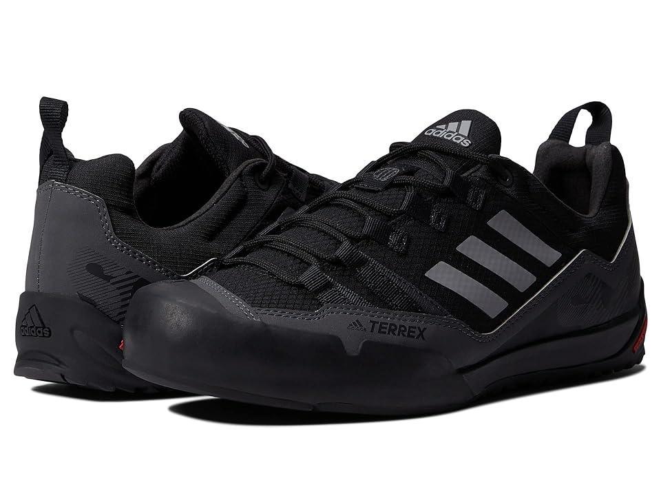 adidas Outdoor Terrex Swift Solo 2 Black/Grey) Athletic Shoes Product Image