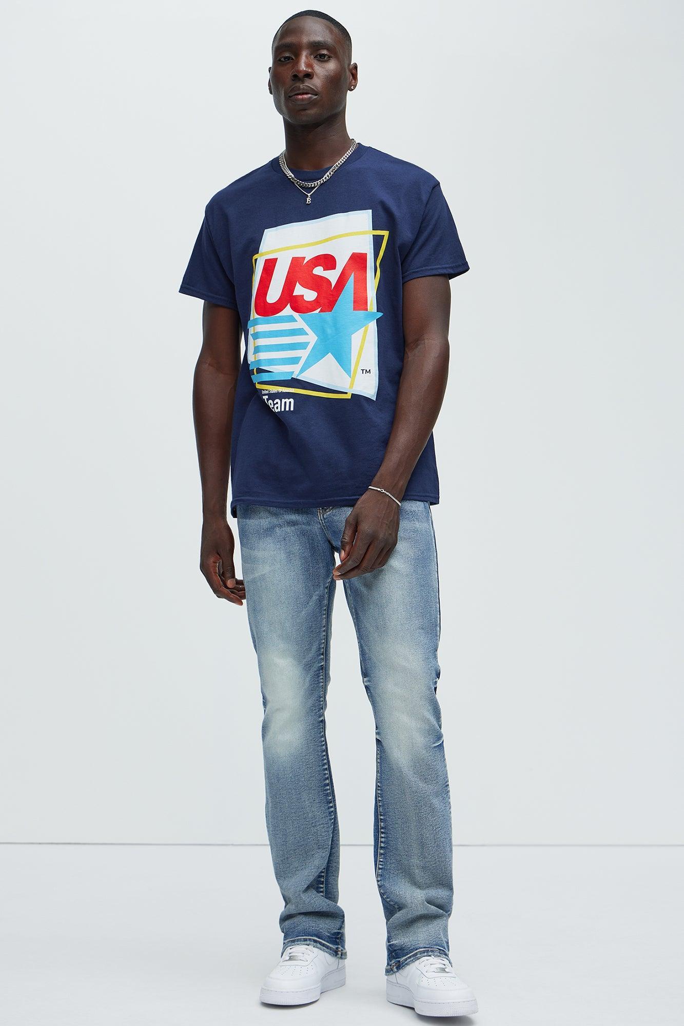 Team America Dept Short Sleeve - Navy Product Image