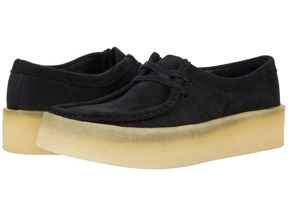 Clarks Wallabee Cup Nubuck) Women's Shoes Product Image