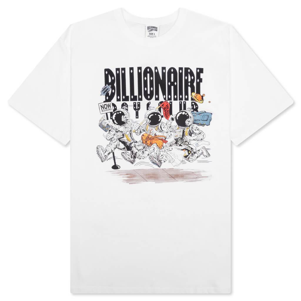 BB Now Boarding Ss Tee - Bleach White Male Product Image