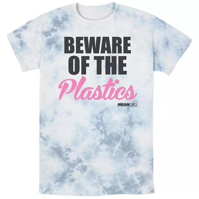 Mens Mean Girls Beware Of The Plastics Bombard Wash Graphic Tee Product Image