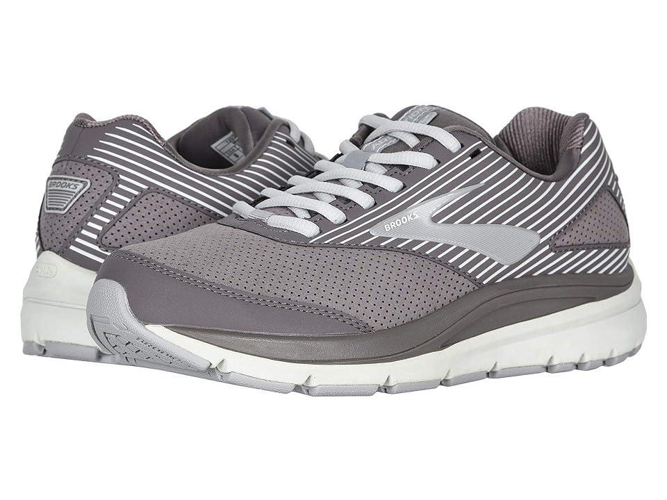 Brooks Addiction Walker Suede (Shark/Alloy/Oyster) Women's Walking Shoes Product Image