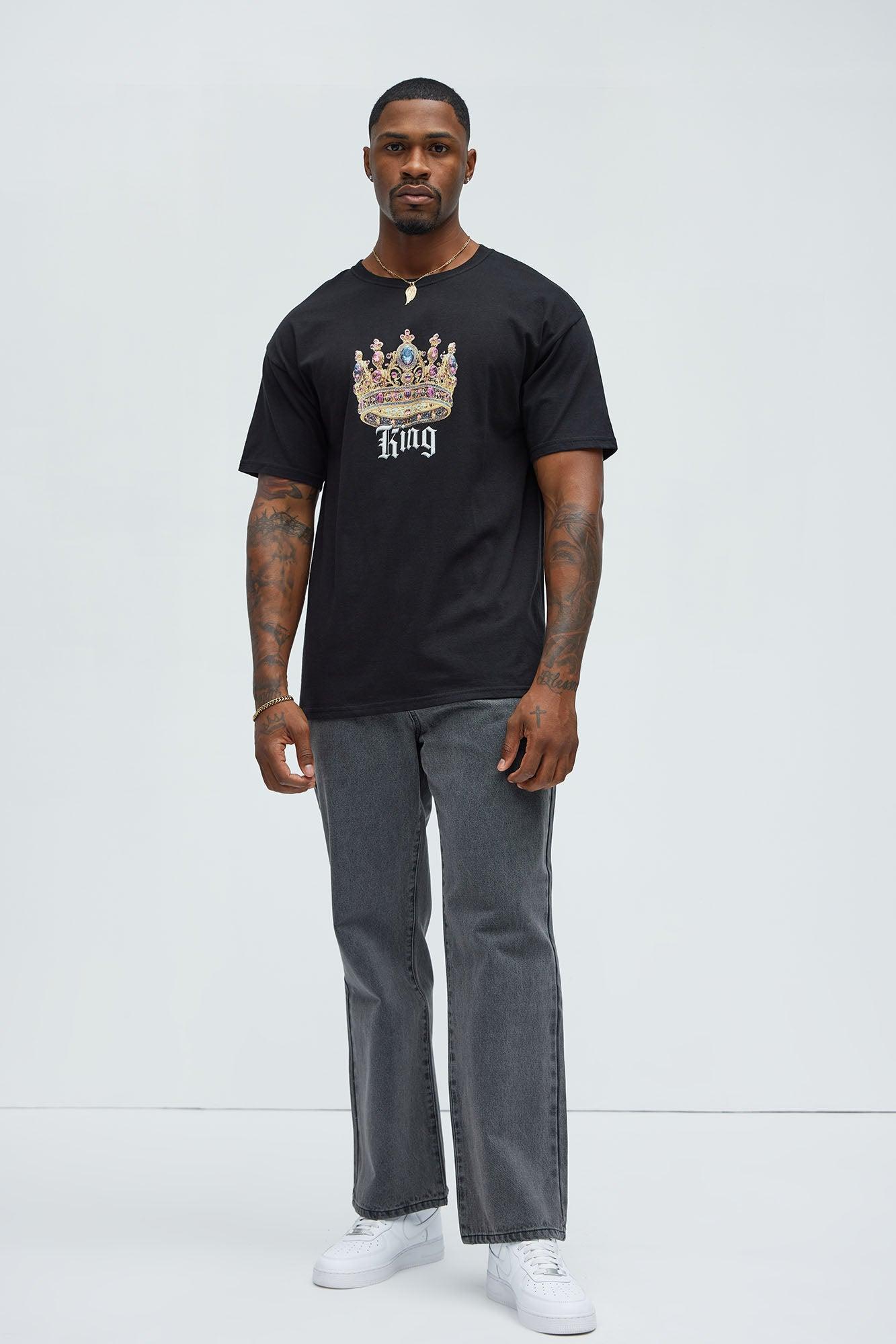 King's Crown Short Sleeve Tee - Black Product Image