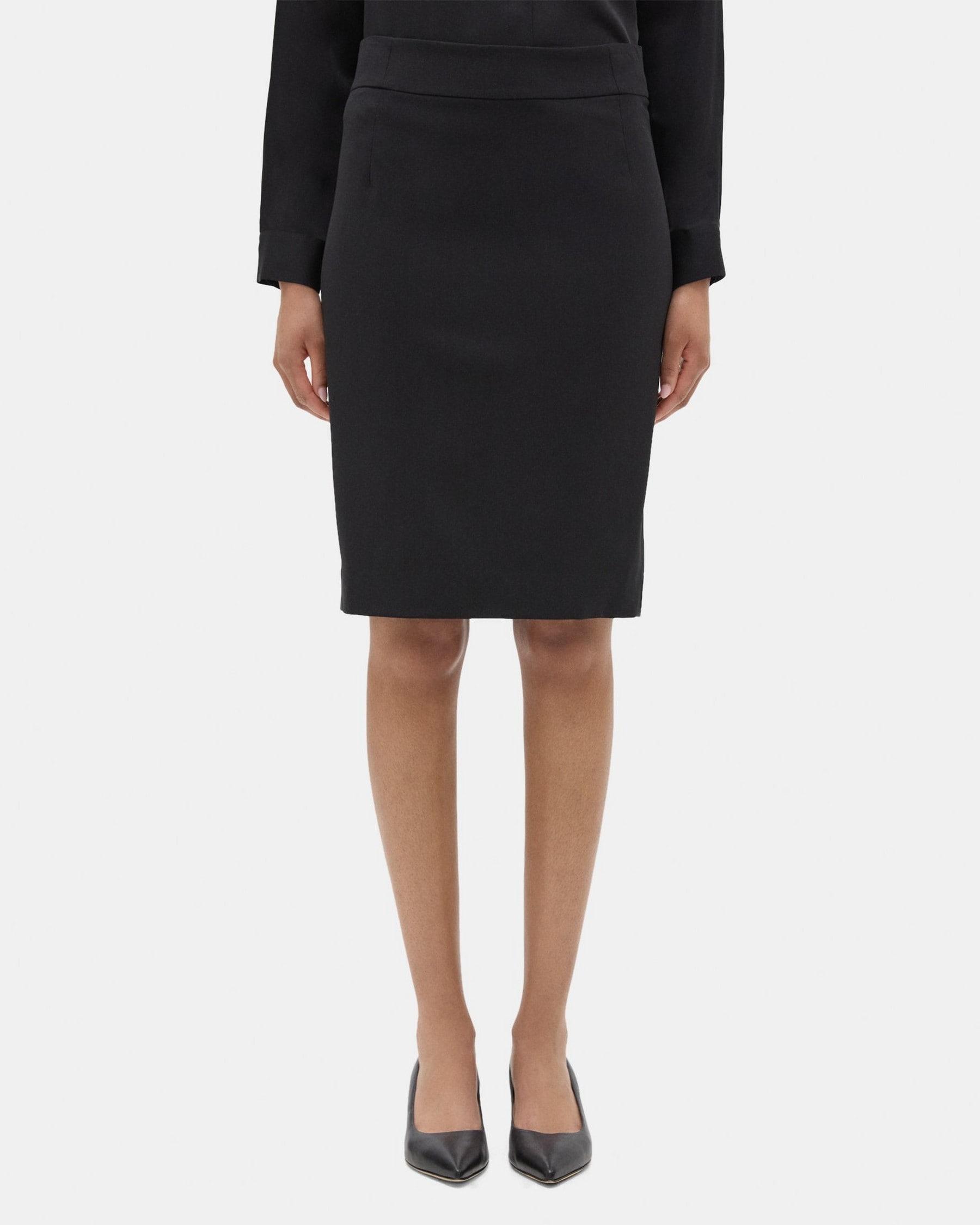 Pencil Skirt in Sevona Stretch Wool product image