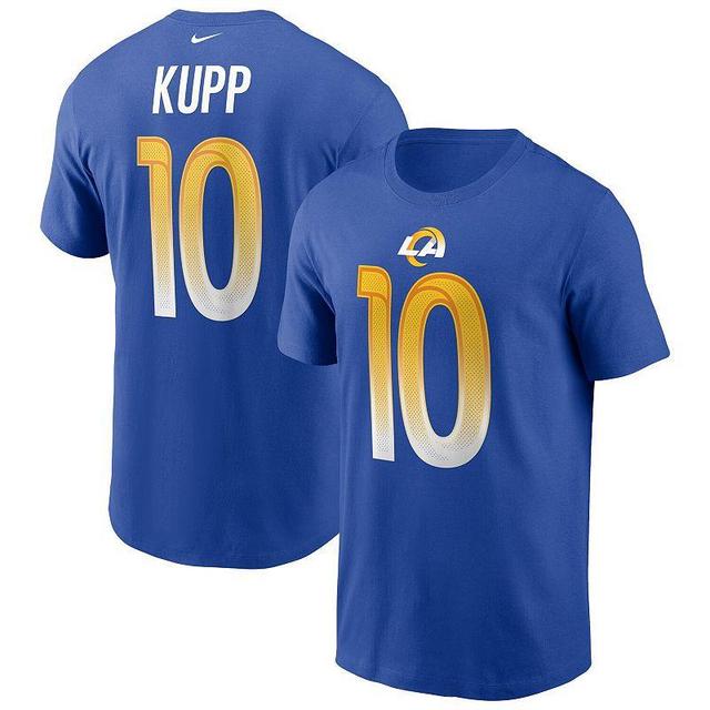 Mens Nike Cooper Kupp Royal Los Angeles Rams Name & Number T-Shirt Product Image