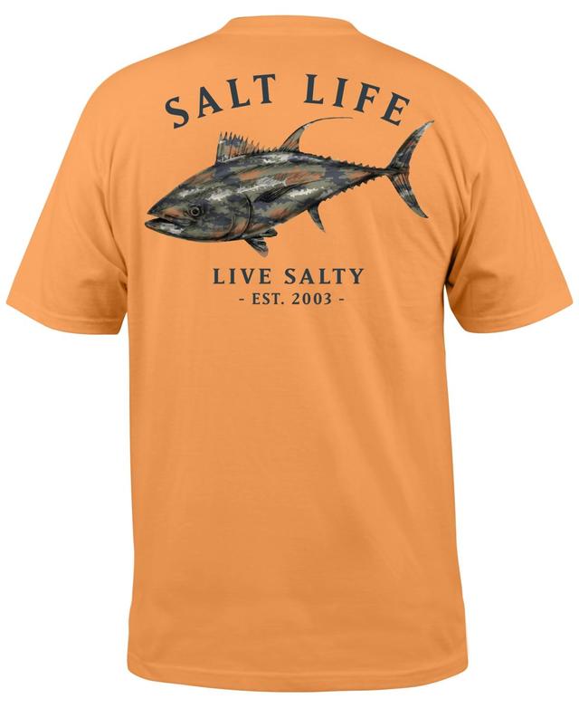 Salt Life Mens Tuna Journey Short-Sleeve Graphic Pocket T-Shirt Product Image