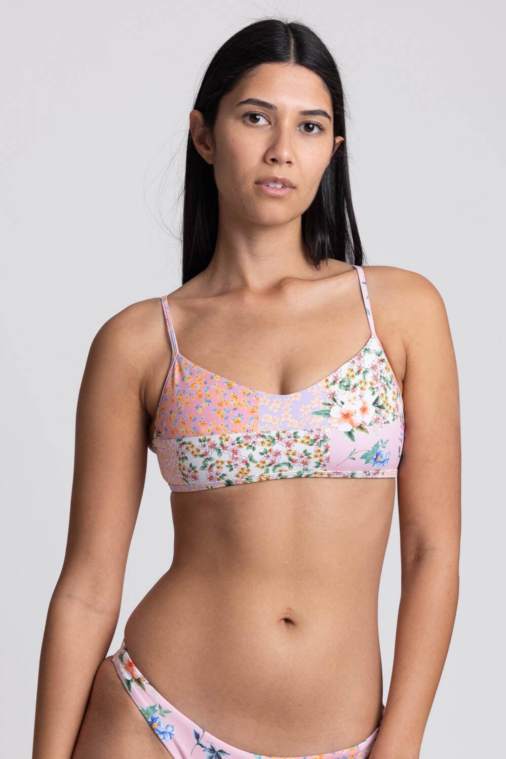 Hikari Bikini Top - Cottage Patch Female Product Image