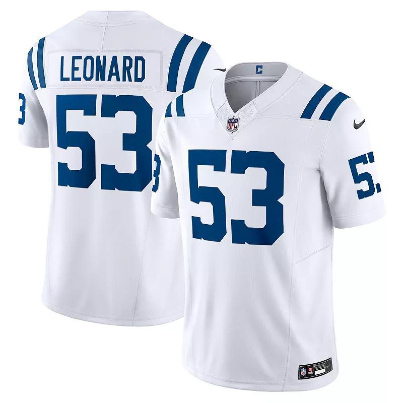 Mens Nike Shaquille Leonard Indianapolis Colts Vapor F.U.S.E. Limited Jersey Product Image