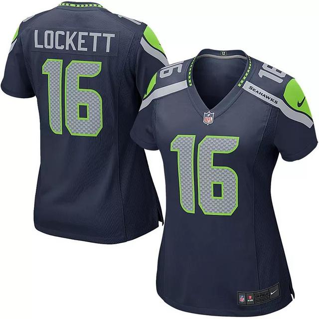 Womens Nike Tyler Lockett College Seattle Seahawks Game Jersey Blue Product Image