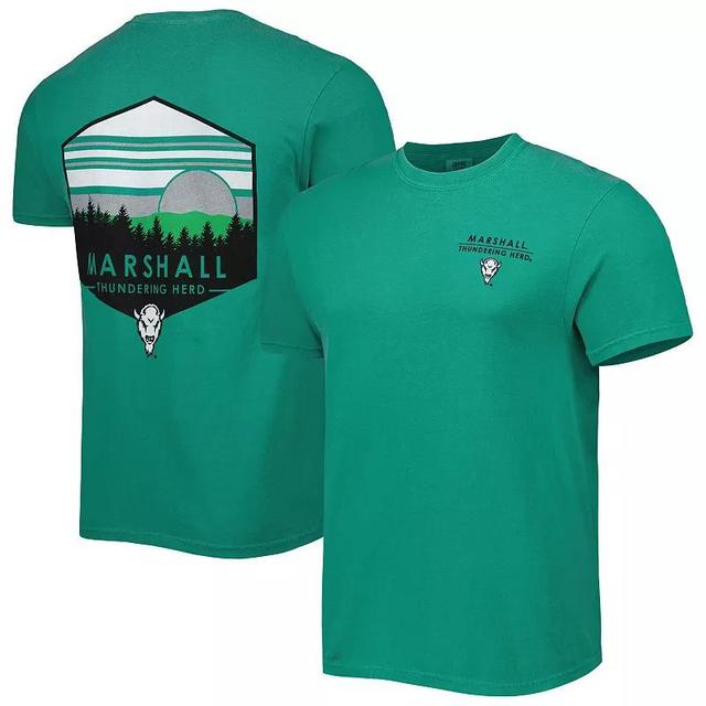 Mens Marshall Thundering Herd Landscape Shield T-Shirt Product Image