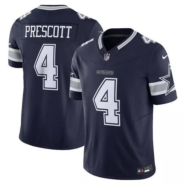 Mens Nike Dak Prescott Dallas Cowboys Vapor F.U.S.E. Limited Jersey Blue Product Image