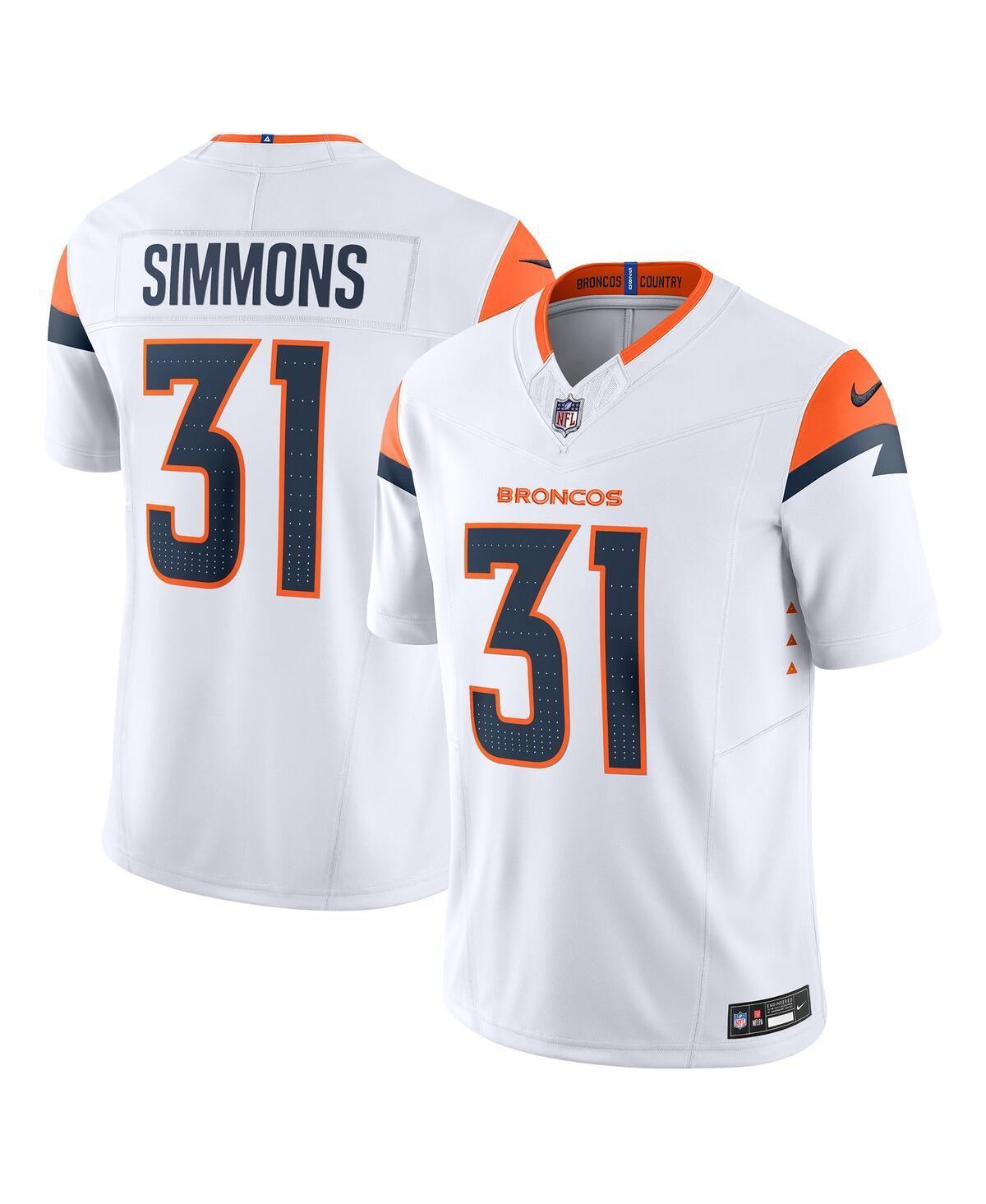 Mens Nike Justin Simmons Denver Broncos Vapor F.U.S.E. Limited Jersey Product Image