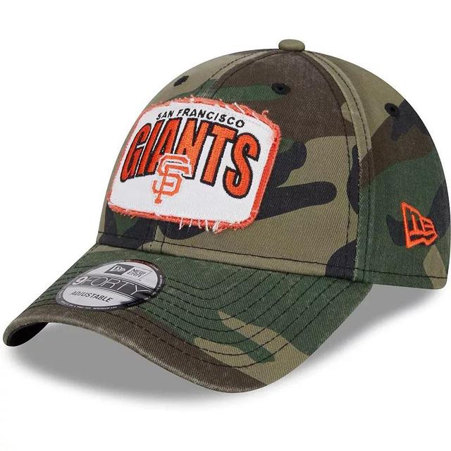 Mens New Era Camo San Francisco Giants Gameday 9FORTY Adjustable Hat Product Image