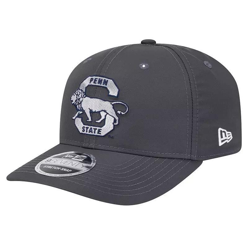 Mens New Era Gray Penn State Nittany Lions 9SEVENTY Stretch-Snap Hat Product Image