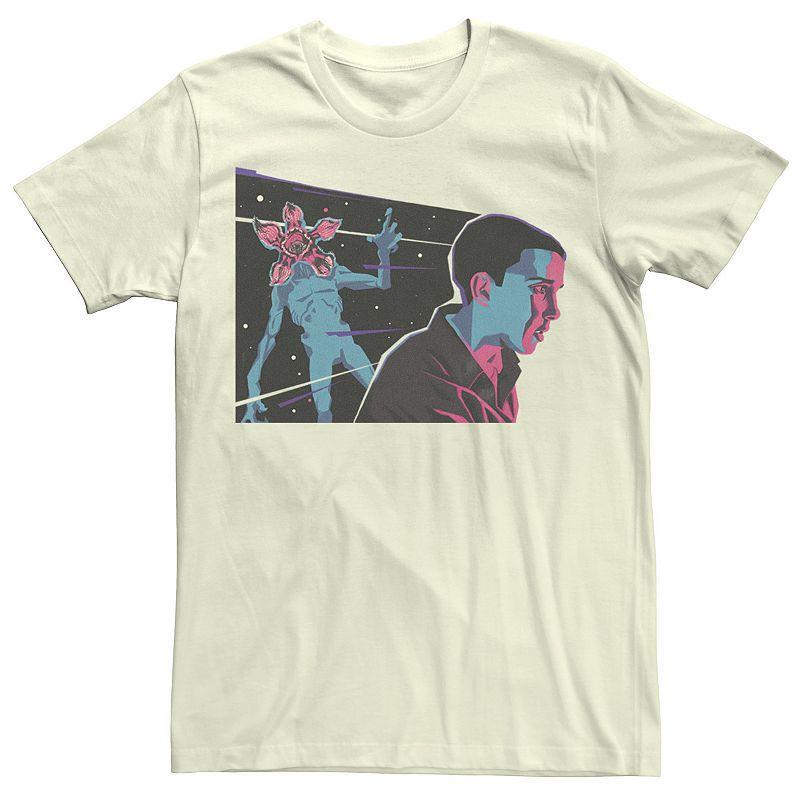 Mens Stranger Things Day Eleven & Demogorgon Neon Tee Product Image