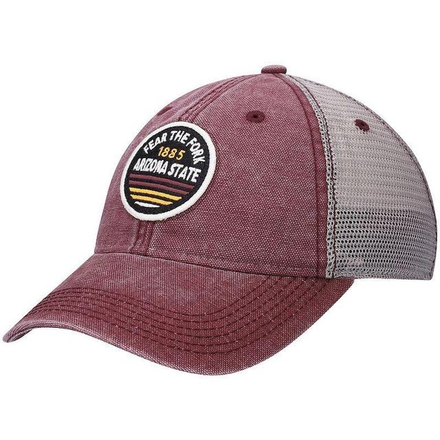 Mens Maroon Arizona State Sun Devils Sunset Dashboard Trucker Snapback Hat Product Image