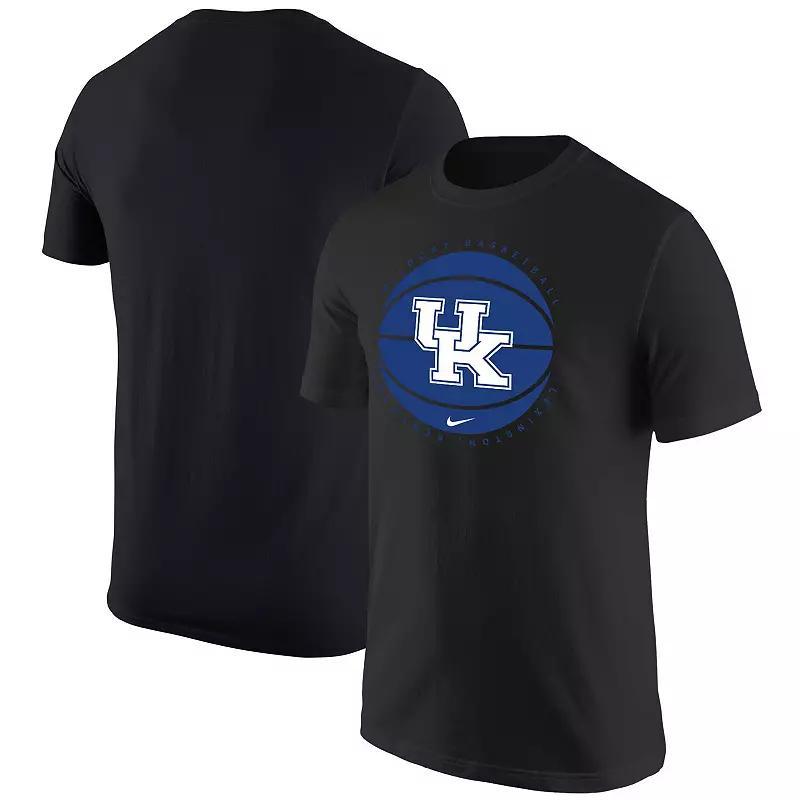 Nike Mens Black Kentucky Wildcats Basketball Logo T-shirt Product Image