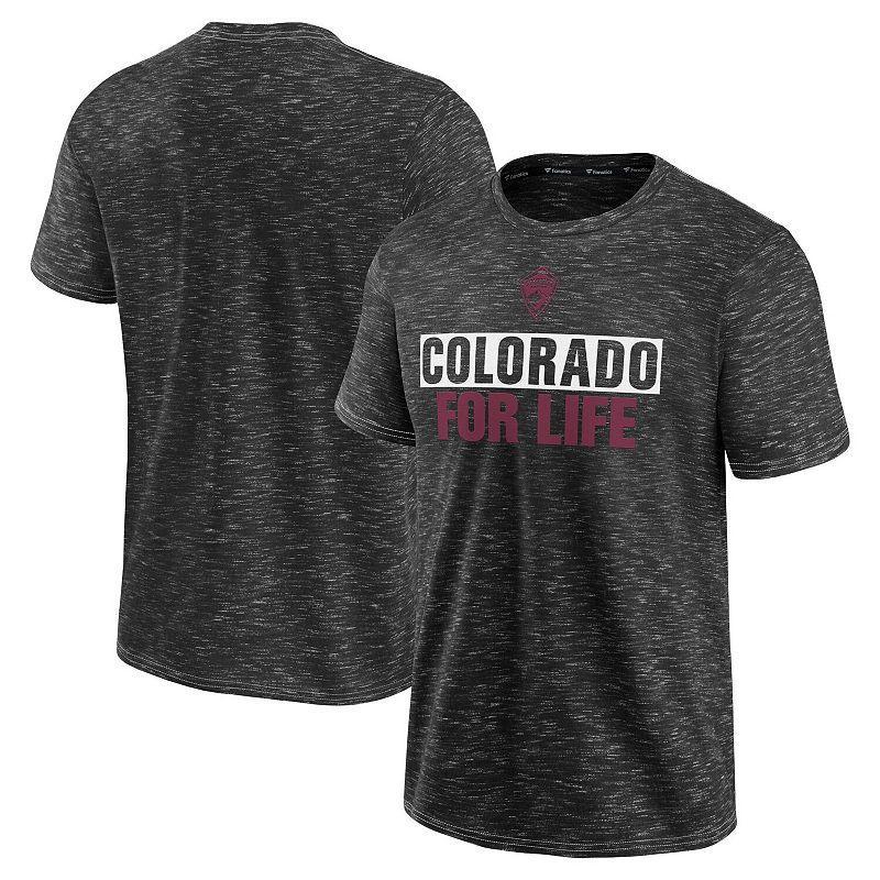 Mens Fanatics Branded Charcoal Colorado Rapids T-Shirt Product Image