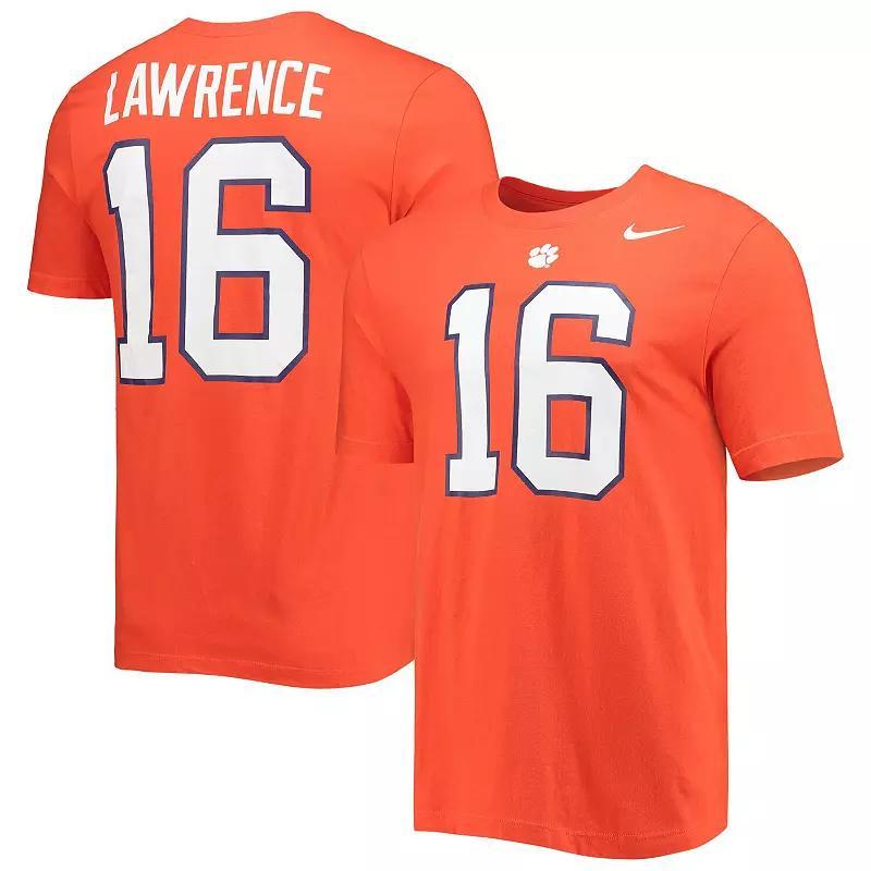 Mens Nike Trevor Lawrence Clemson Tigers Alumni Name & Number Team T-Shirt Product Image