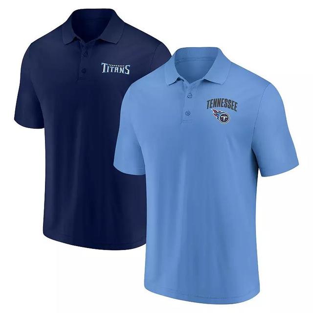 Mens Fanatics Los Angeles Chargers Lockup Two-Pack Polo Set Product Image