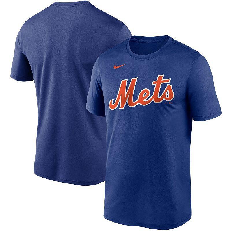 Nike Mens Nike Mets Wordmark Legend T-Shirt - Mens Product Image