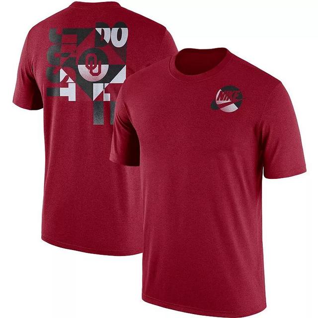 Mens Nike Crimson Oklahoma Sooners Just Do It Max 90 T-Shirt Product Image