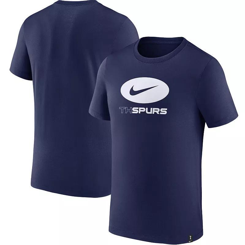 Mens Nike Navy Tottenham Hotspur Swoosh T-Shirt Blue Product Image