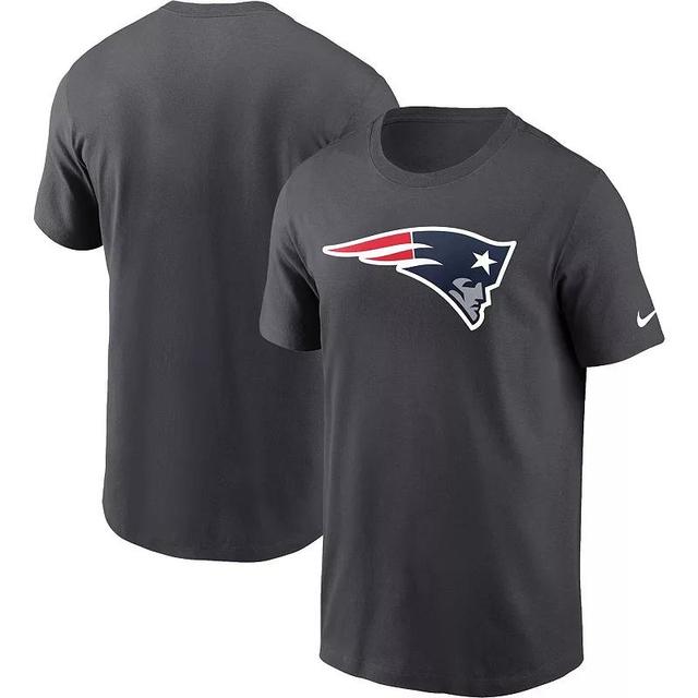 Mens Nike Anthracite New England Patriots Logo Essential T-Shirt Product Image