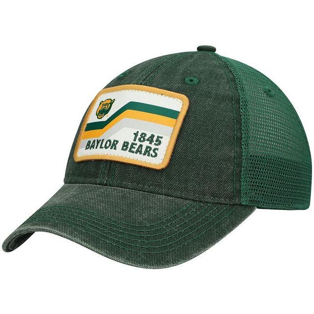 Mens Green Baylor Bears Sun & Bars Dashboard Trucker Snapback Hat Product Image