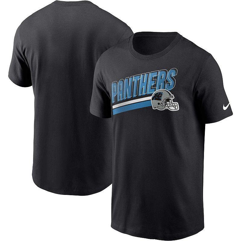 Mens Nike Black Carolina Panthers Essential Blitz Lockup T-Shirt PTH Black Product Image