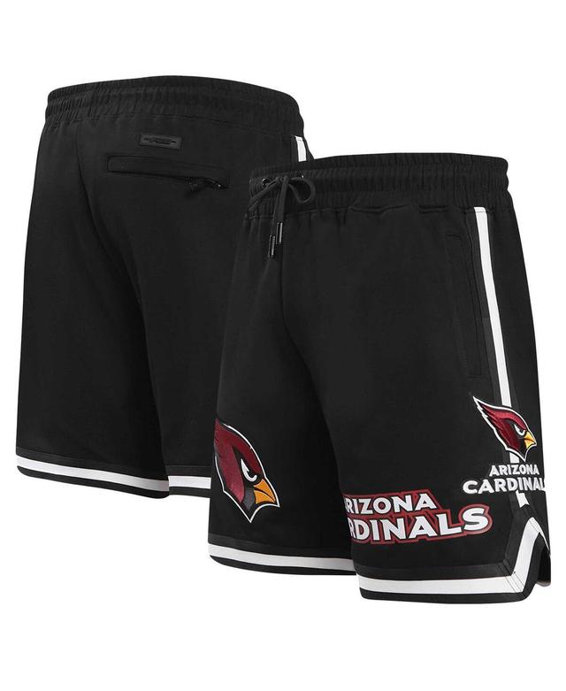 Mens Pro Standard Black Arizona Cardinals Classic Chenille Shorts Product Image