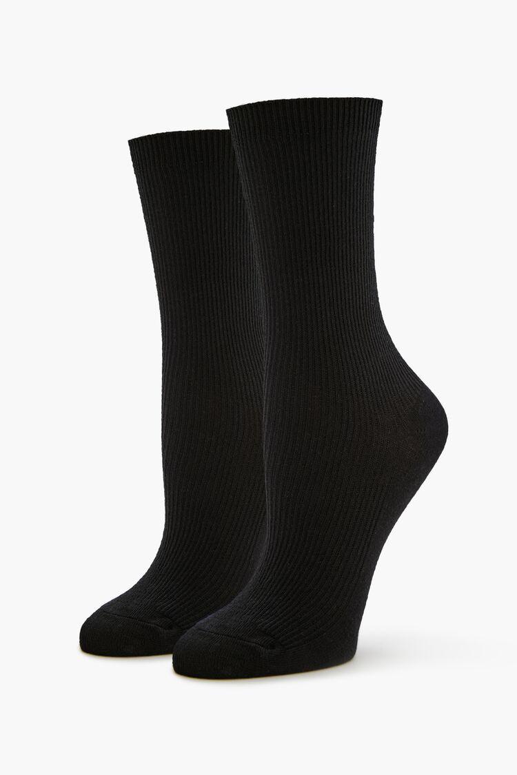 Ribbed Crew Socks | Forever 21 Product Image