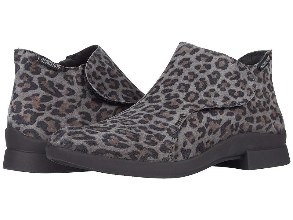 Mephisto Samira (Dark Grey Leopard) Women's Boots Product Image