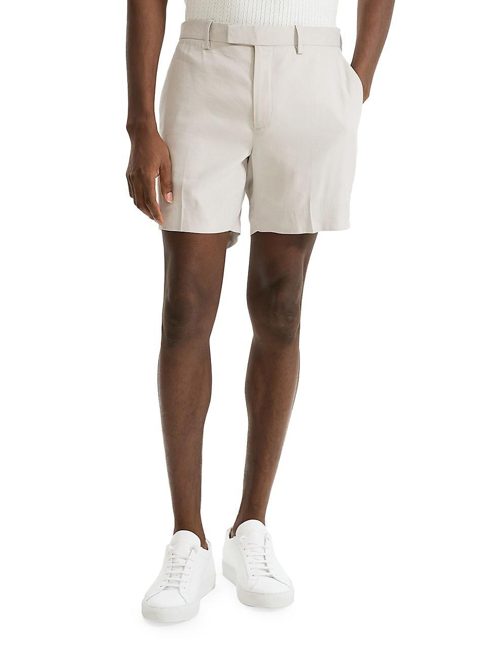 Mens Jarin Linen-Blend Shorts Product Image