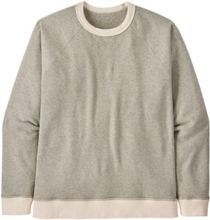 Reversible Shearling Crew Sweatshirt - Men's Product Image