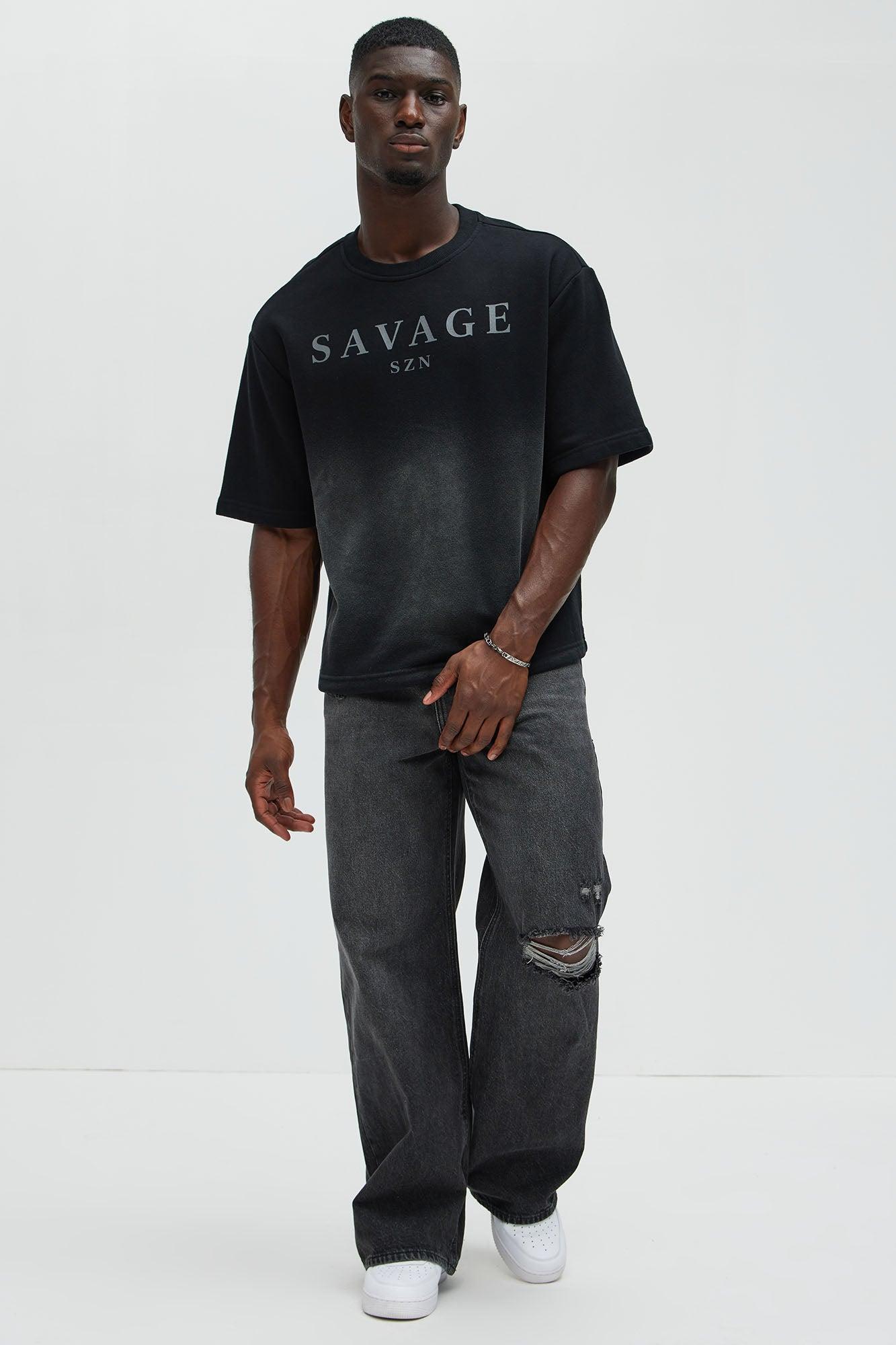 Savage SZN Short Sleeve Tee - Black Product Image