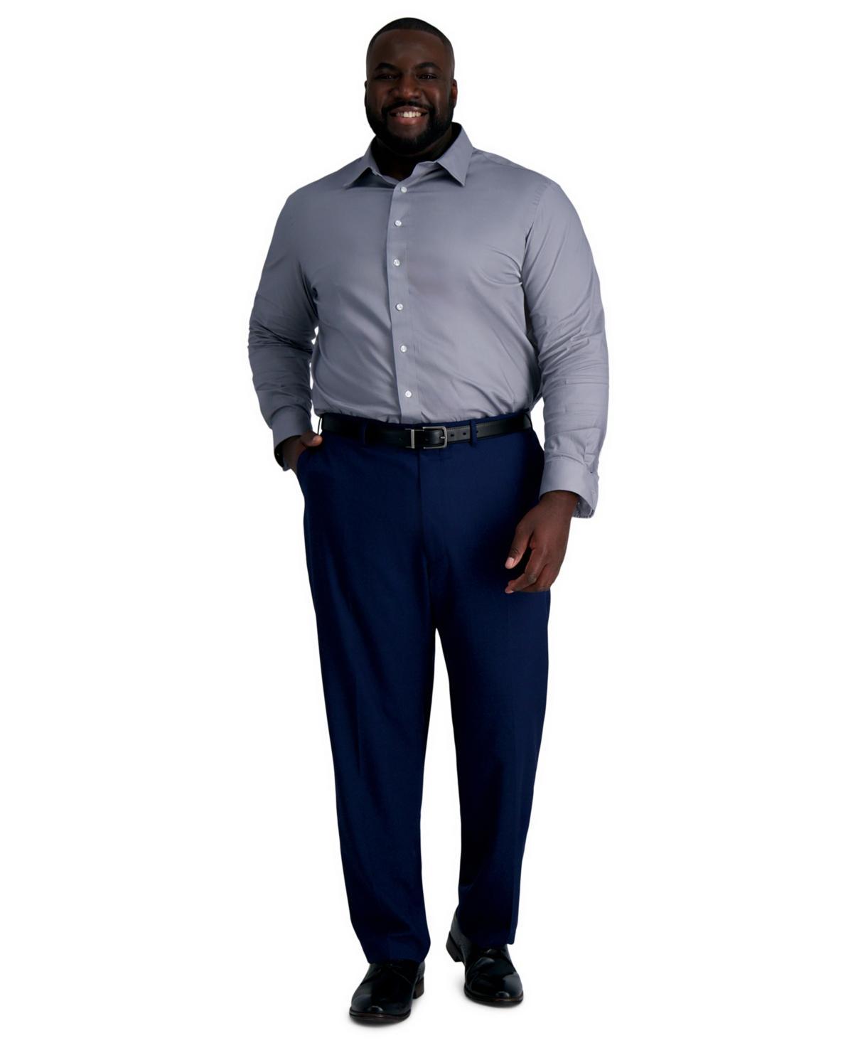 Haggar Mens Big & Tall Classic-Fit Premium Comfort Dress Shirt Product Image