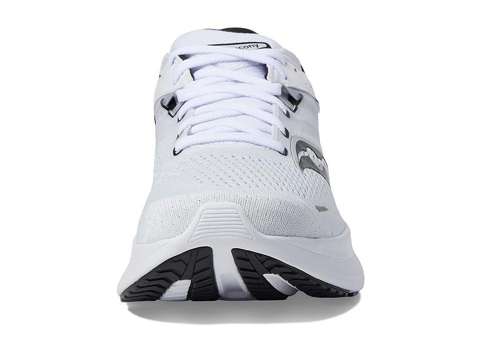 Saucony Ride 16 (White/Black) Men's Shoes Product Image