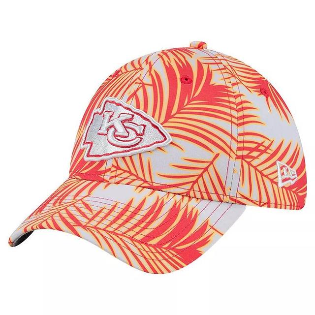 Mens New Era Gray Kansas City Chiefs Palms 39THIRTY Flex Hat Product Image