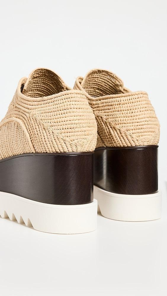 Stella McCartney Elyse Raffia Platform Sneakers | Shopbop Product Image