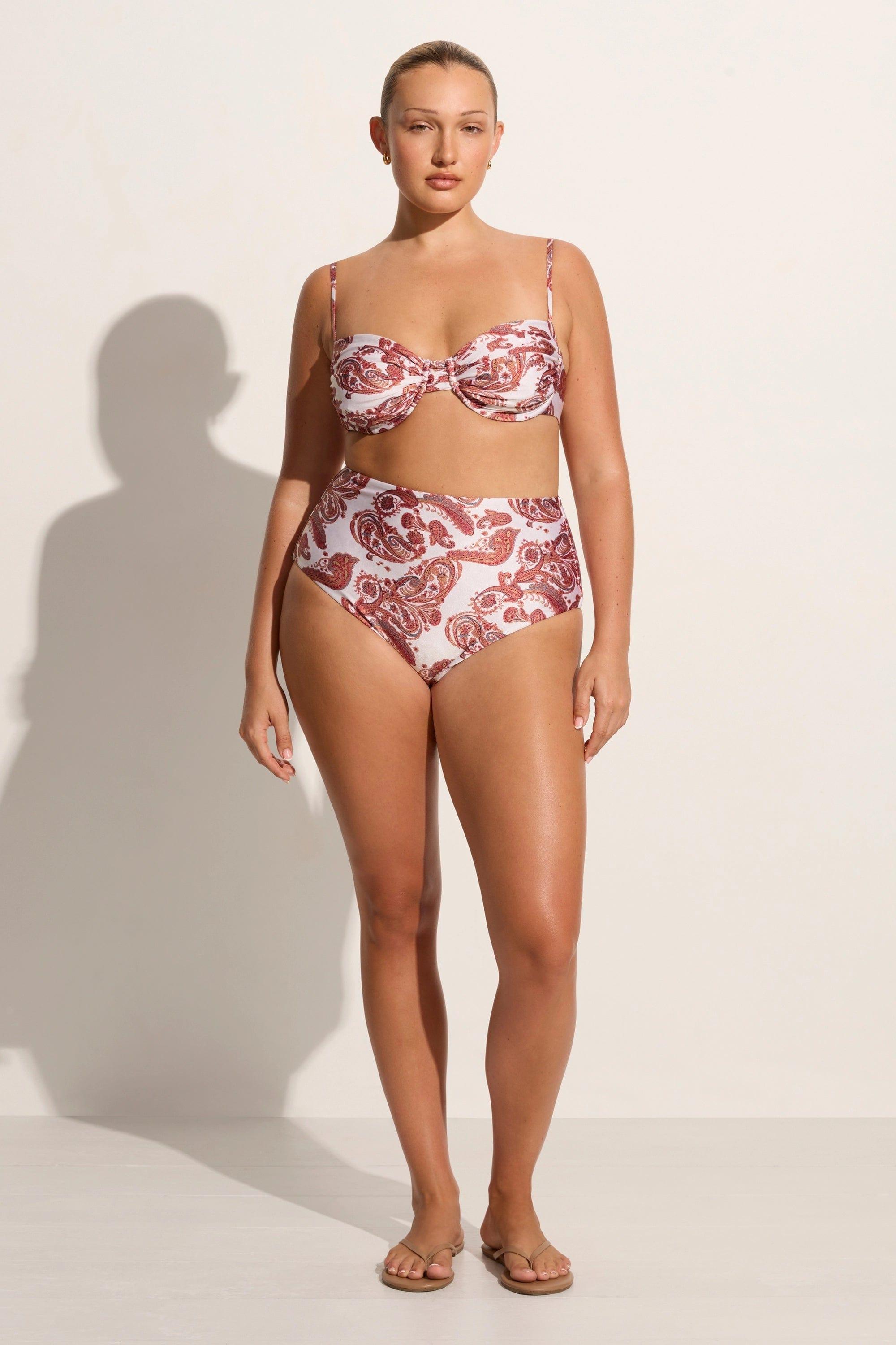 Reyes Bikini Bottoms Alessia Paisley - Final Sale Product Image