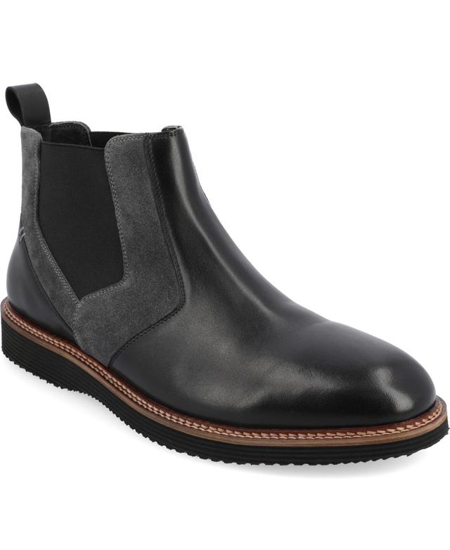 Mens Thomas & Vine Tru Comfort Chelsea Boots Red Product Image