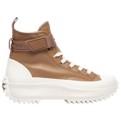 Converse Womens Run Star Hike Hi - Training Shoes Beige/White Product Image